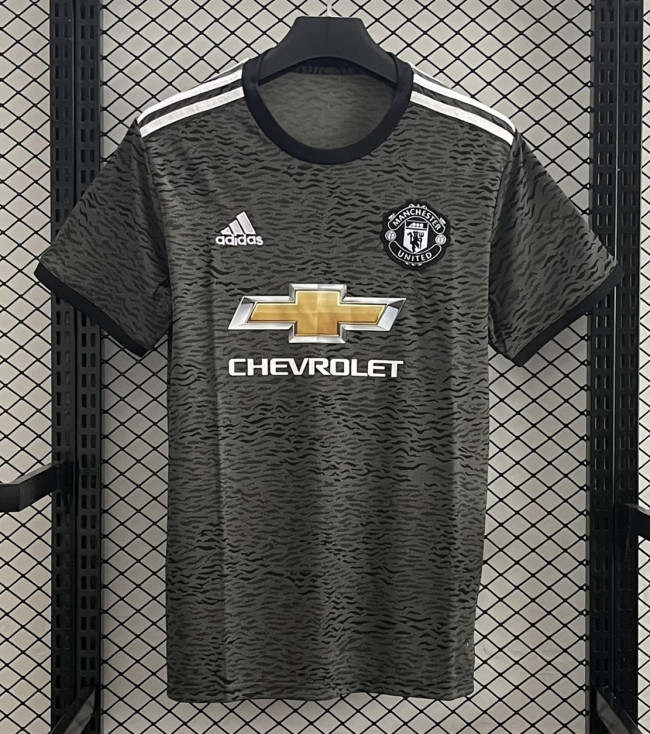 20-21 Man Utd Away Retro Soccer Jersey