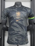 24-25 Brazil Black Special Edition Player Version Soccer Jersey