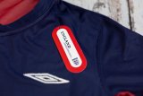 2002 England Away White Retro Soccer Jersey