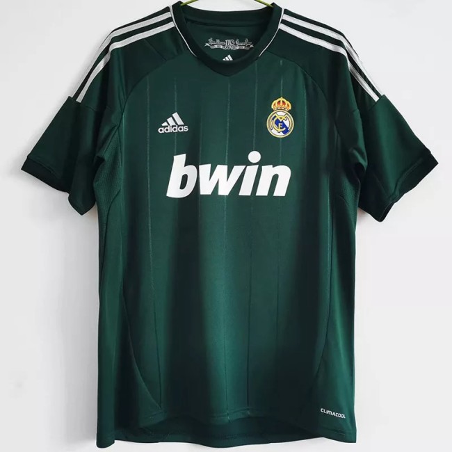 2012-2013 RMA Third Green Retro Soccer Jersey