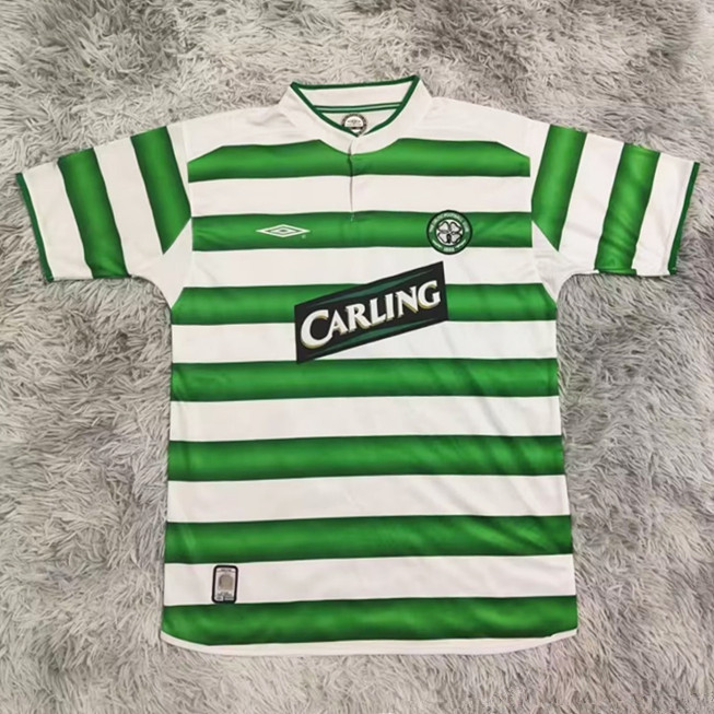 2003-2004 Celtic Home Retro Soccer Jersey