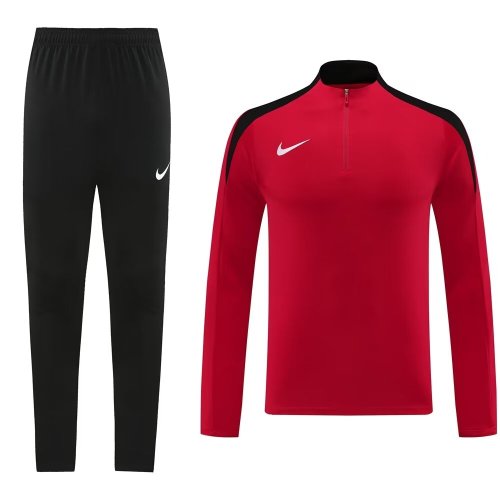 2024 NK Red Half Pull Tracksuit 