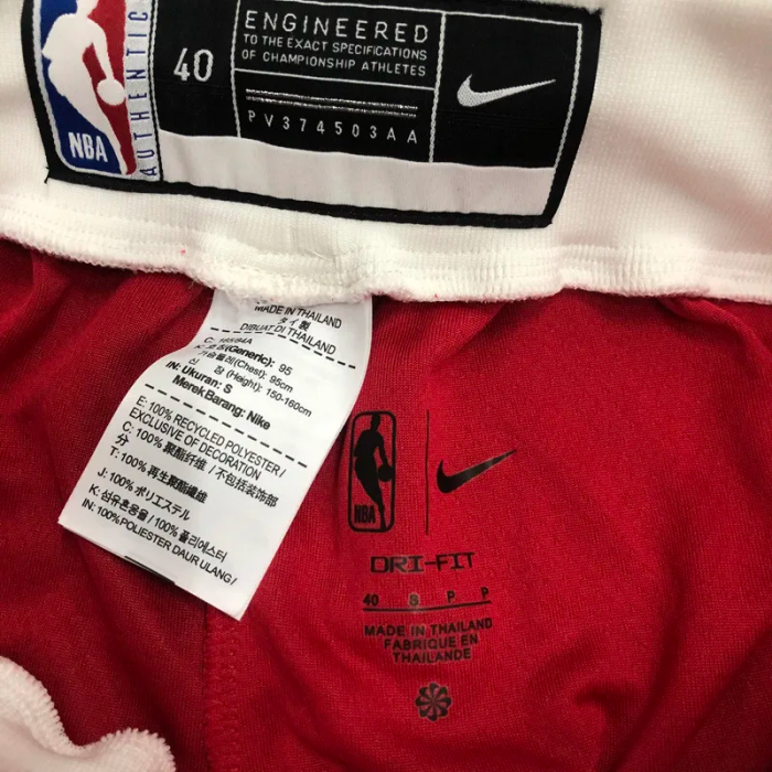 BULLS Red Edition Top Quality NBA Pants