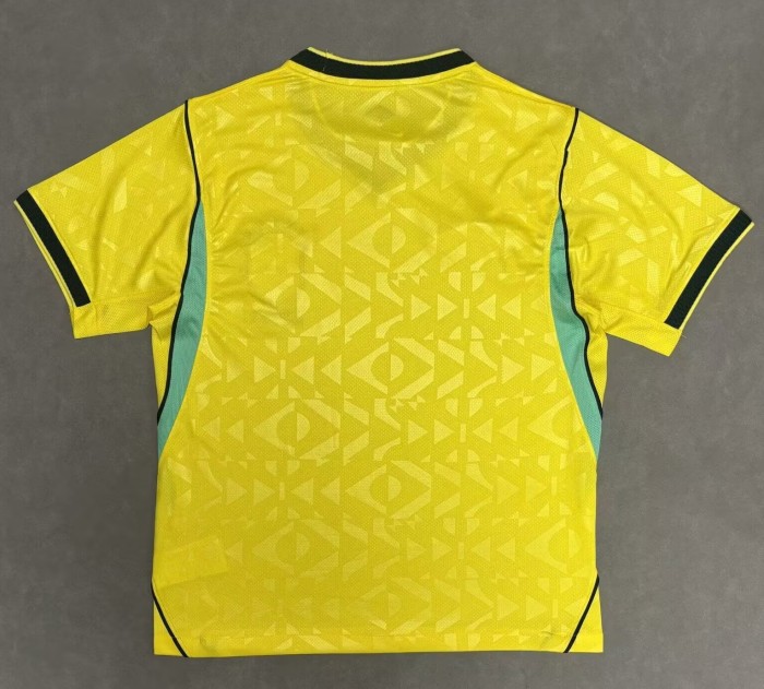 2026 Brazil Home Fans Soccer Jersey*有暗纹