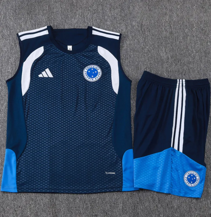 26-27 Cruzeiro High Quality Tank Top And Shorts Suit