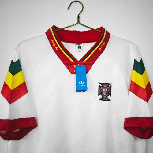 1992-1994 Portugal Away Retro Soccer Jersey