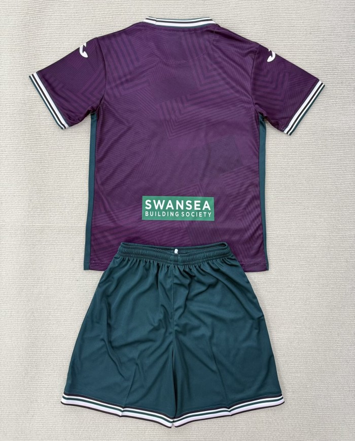 25-26 Swansea City Away Adult Suit