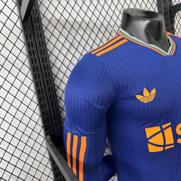 25-26 Newcastle Third Long Sleeve Player Version Soccer Jersey*长袖球员