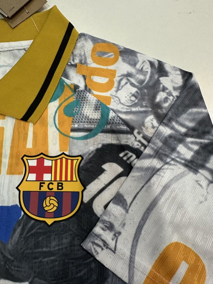 25-26 BAR Special Edition Player Version Training Shirts *黑涂鸦