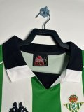1998-1999 Real Betis Home Retro Soccer Jersey