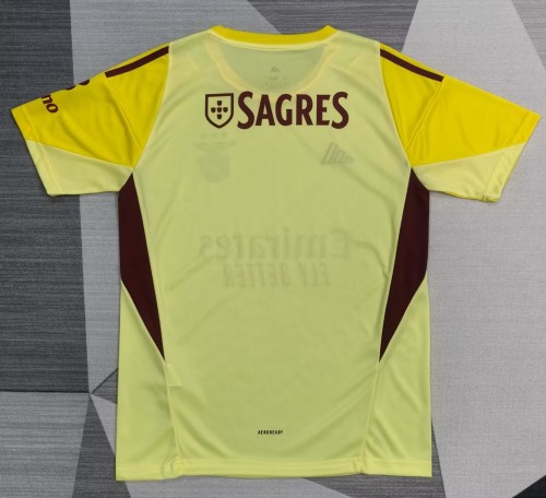 25-26 Benfica Yellow GoalKeeper Fans Soccer Jersey