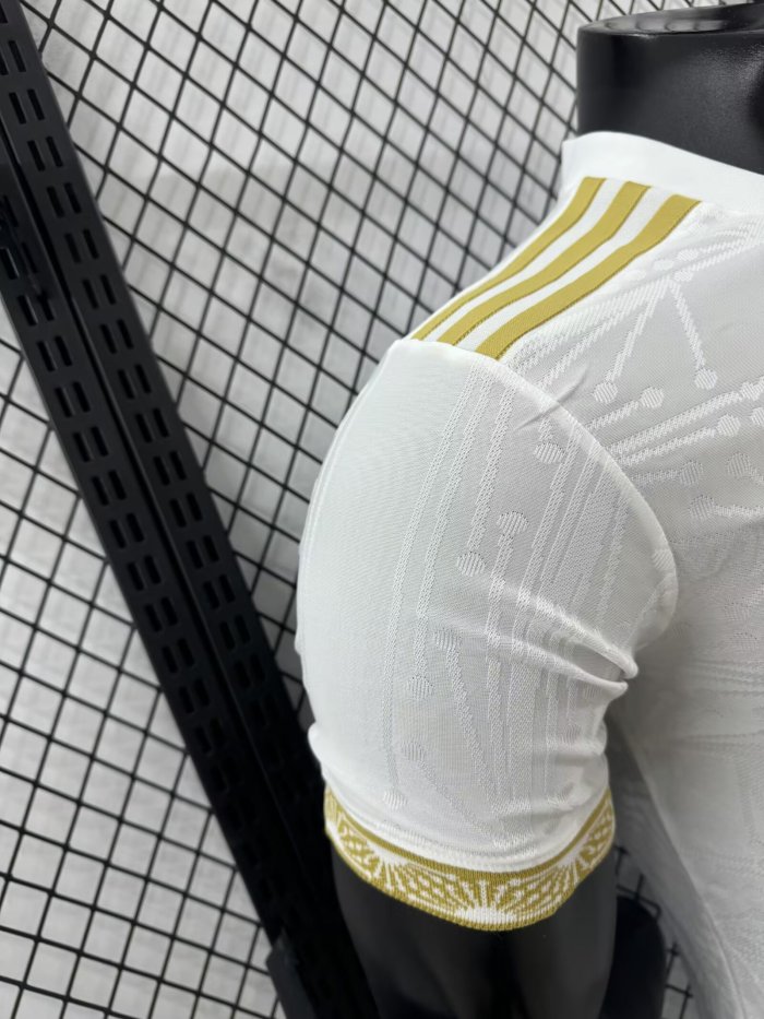 25-26 Mexico Gold Cup White Player Version Soccer Jersey