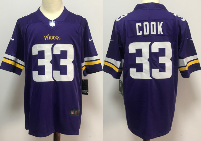 2025 NFL Minnesota Vikings New Pattern Jersey