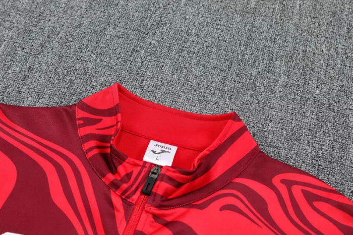 2025 JOM Red Jacket Tracksuit