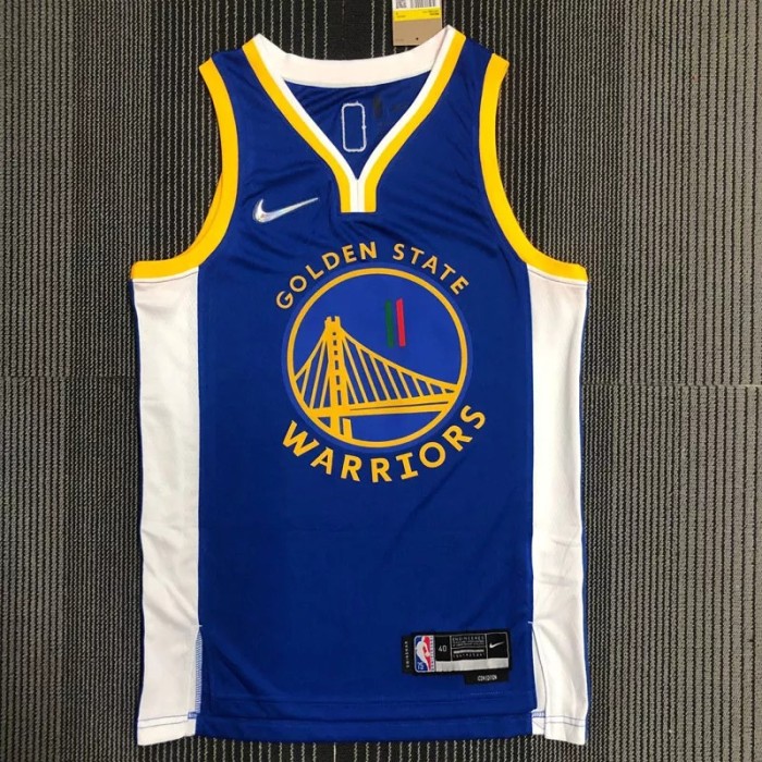 21-22 Warriors THOMPSON #11 'Mexico' Blue City Edition Top Quality Hot Pressing NBA Jersey