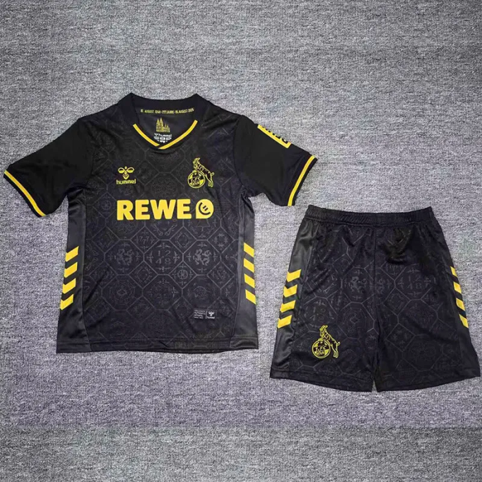 25-26 Koln Third Kids Soccer Jersey 1:1 Thai Quality