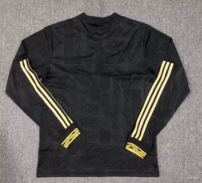 25-26 Mexico Black Special Edition Long sleeves Fans Soccer Jersey*数码 长袖
