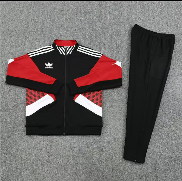 2026 AD Black Jacket Tracksuit 