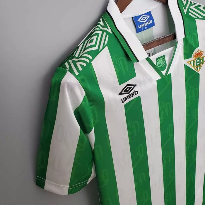 1994-1995 Real Betis Home Retro Soccer Jersey