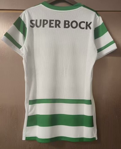 25-26 Sporting Lisbon Home Women Soccer Jersey (女)