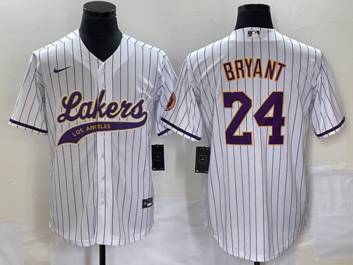 2025 MLB Los Angeles Lakers New Pattern Jersey