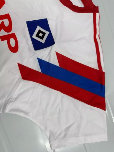 1990-1991 Hamburger Home Retro Soccer Jersey