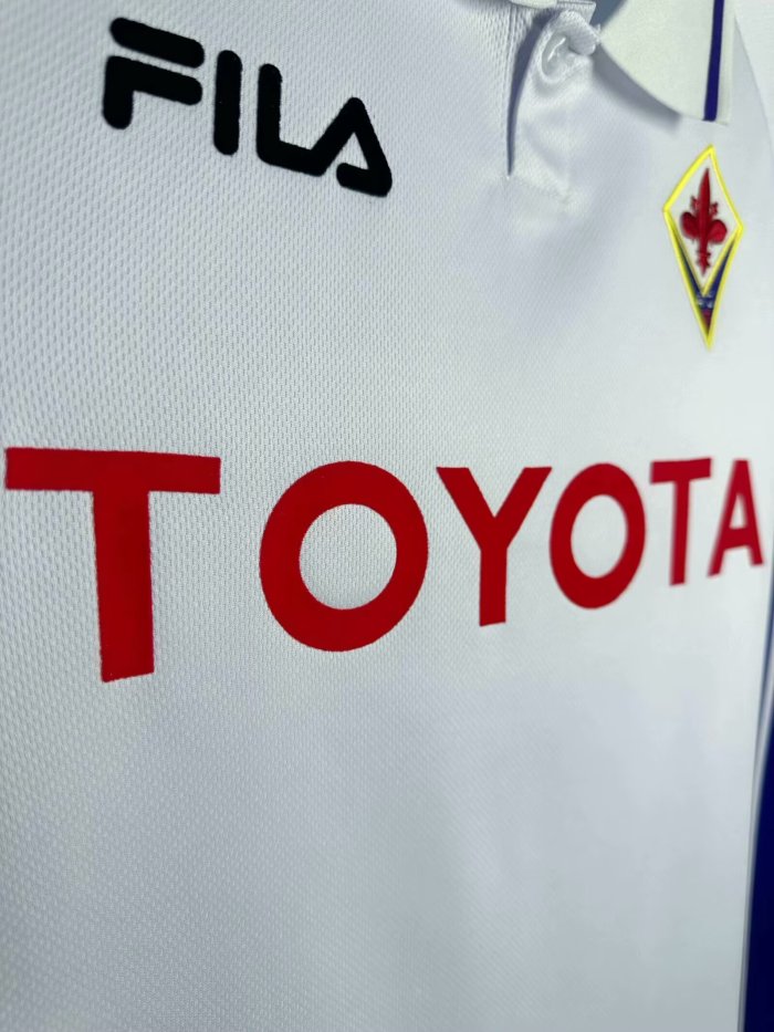 1999-2000 Fiorentina Away Retro Soccer Jersey