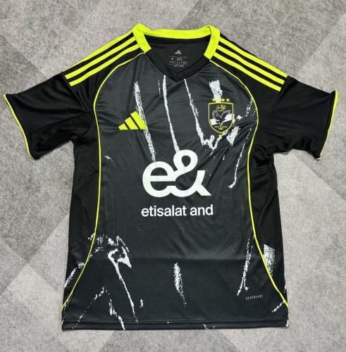 25-26 AL AHLY SC Away Fans Soccer Jersey 1:1 Thai Quality