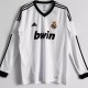 2012-2013 RMA Home Long Sleeve Retro Soccer Jersey