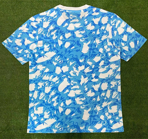 2023 Aja× Blue White Training shirts