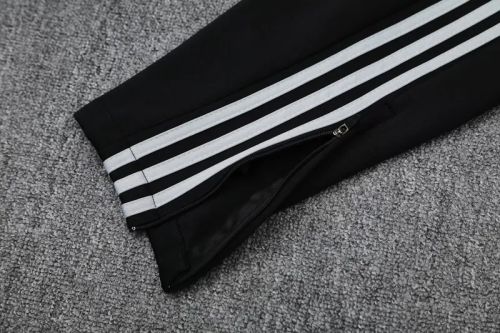 2025 AD Black Jacket Tracksuit