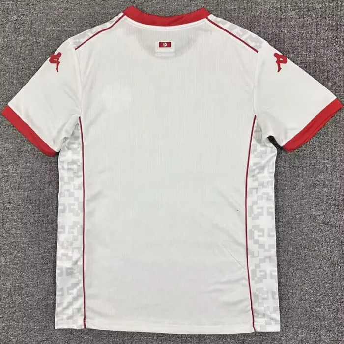 25-26 Tunisia Away Fans Soccer Jersey