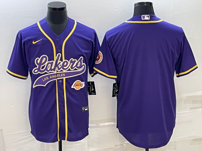 2025 MLB Los Angeles Lakers New Pattern Jersey