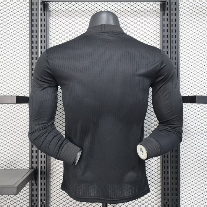 24-25 Germany Black 125th Anniversary Long Sleeve Player Version Soccer Jersey (长袖)