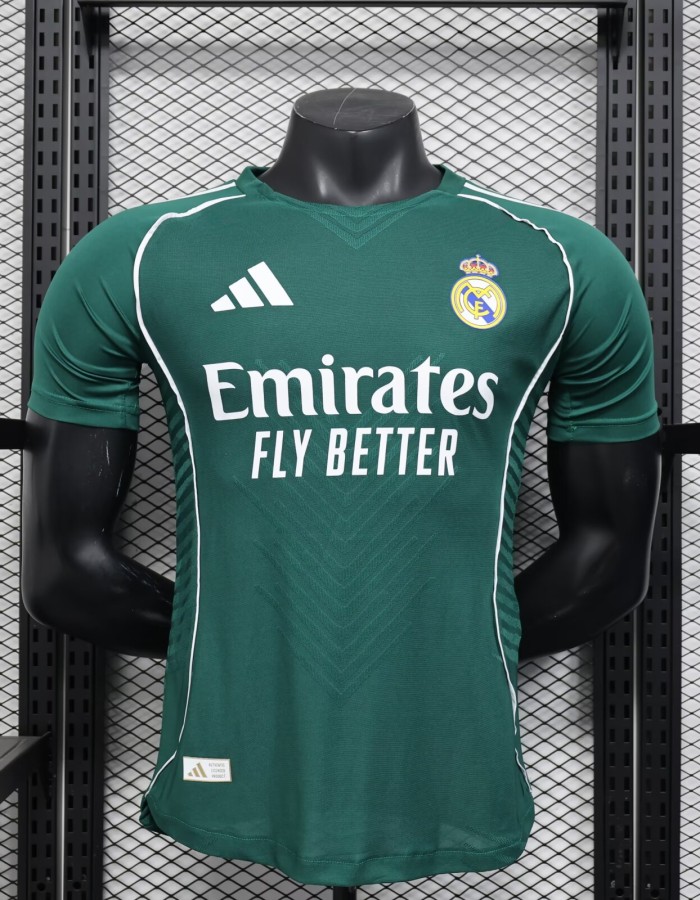 25-26 RMA Green Special Edition Player Version Training Shirts
