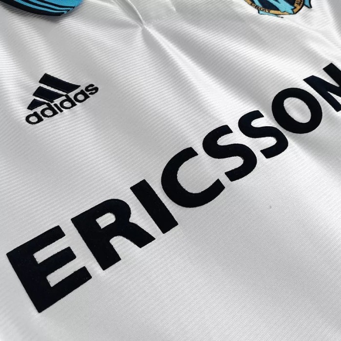 1998-1999 Marseille Home Retro Soccer Jersey