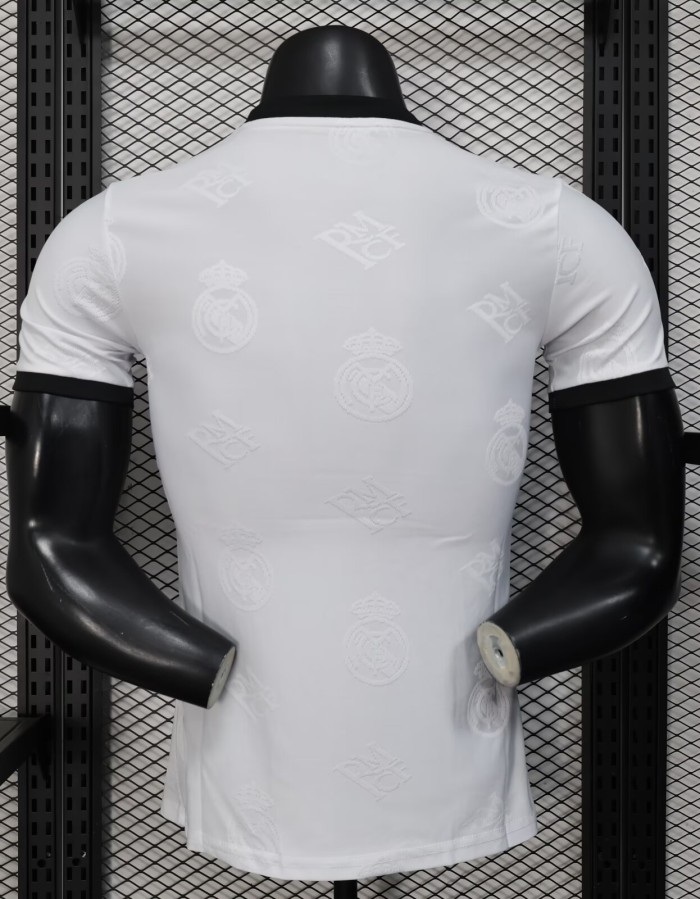 25-26 RMA White Special Edition Player Version Soccer Jersey