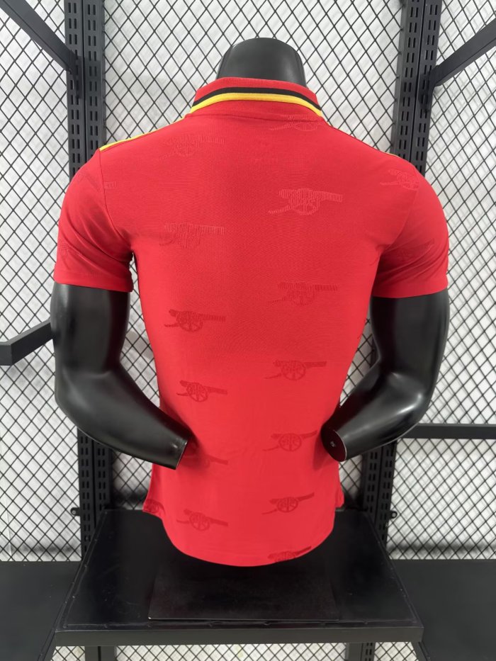 25-26 ARS Red Special Edition Player Version Soccer Jersey 三叶草标