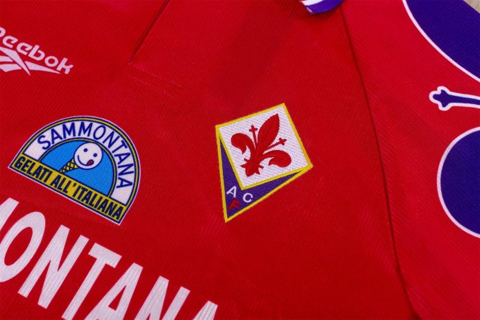 1995-1996 Fiorentina Third Retro Soccer Jersey