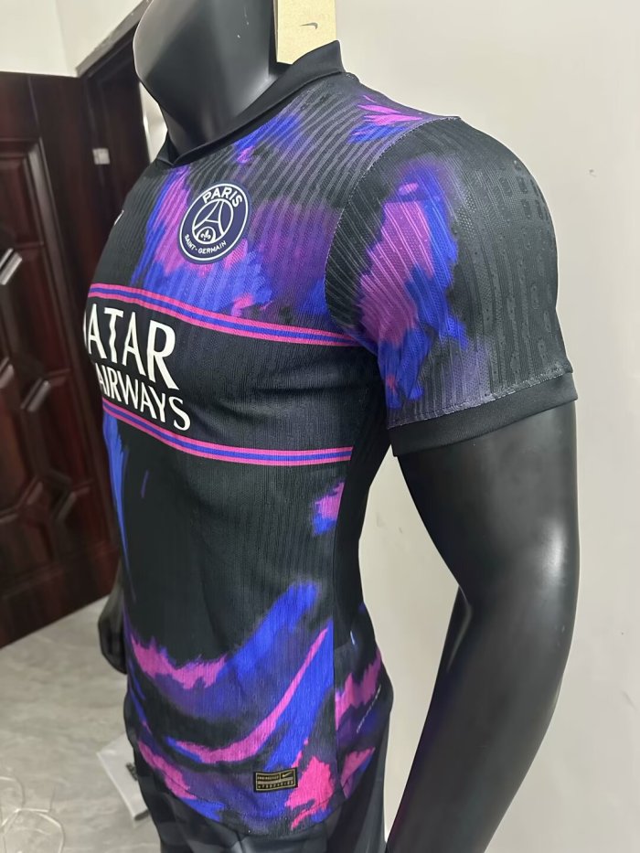 25-26 PSG Purple Black Special Edition Player Version Training shirts