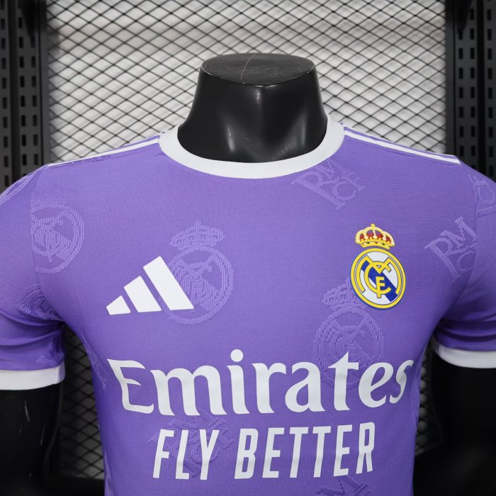 25-26 RMA Purple Special Edition Player Version Soccer Jersey