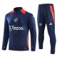 24-25 Man Utd High Quality Half Pull Tracksuit