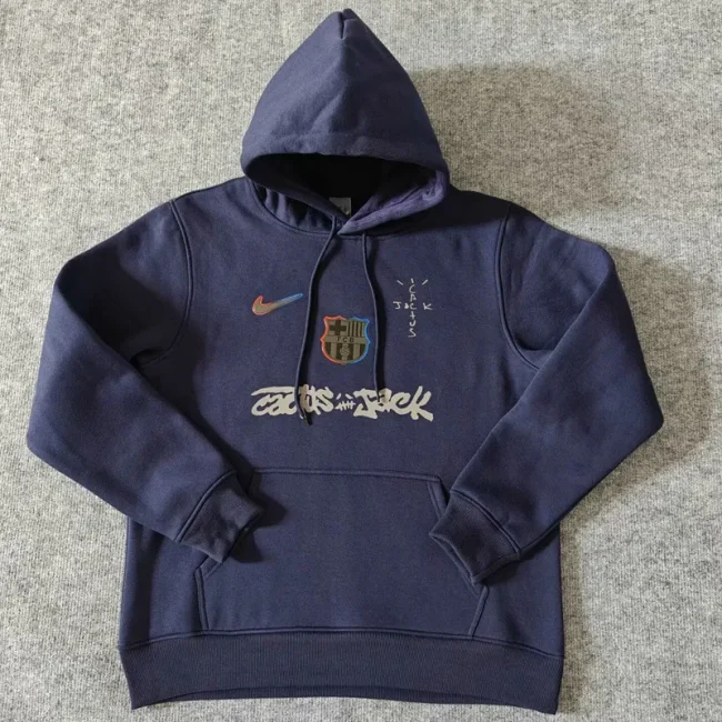 25-26 BAR Royal blue Hoody (加绒)