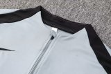 2024 NK Gray Half Pull Tracksuit 