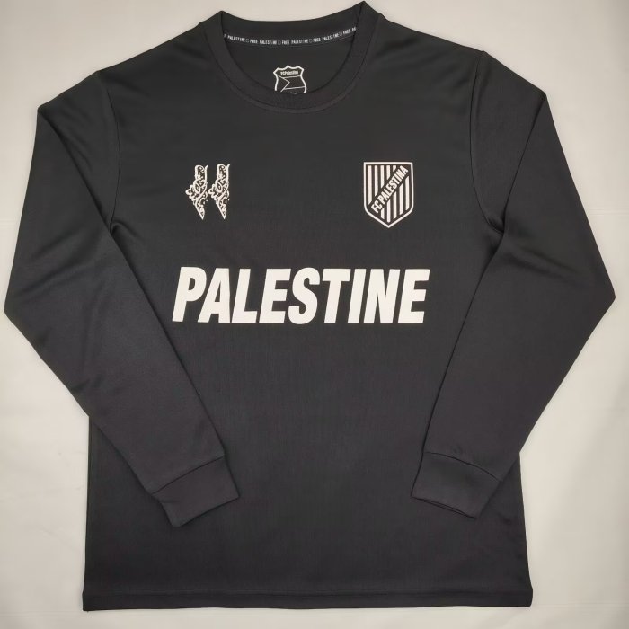 2024 Palestine Commemorative edition Long sleeves Fans Soccer Jersey