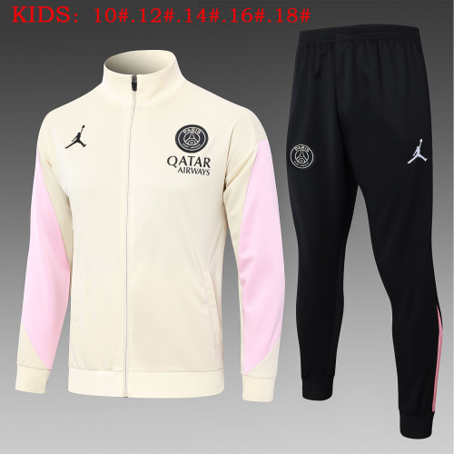 24-25 PSG High Quality Kids Jacket Tracksuit