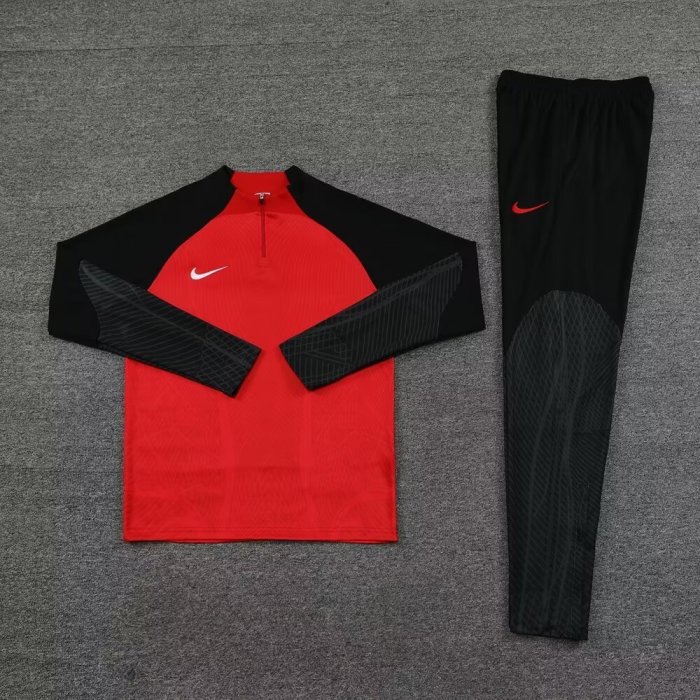 2024 NK Red Half Pull Tracksuit 