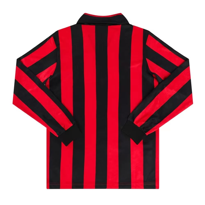 1989-1990 ACM Home Long sleeves Retro Soccer Jersey