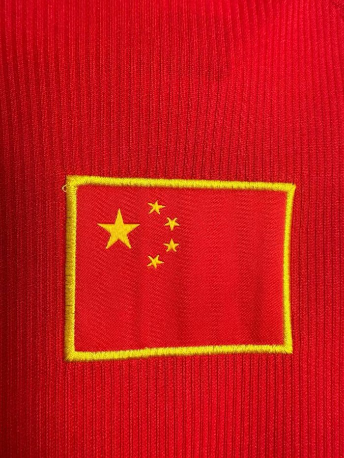 2002 China Away Retro Soccer Jersey