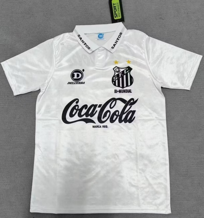 1993-1994 Santos FC Home Retro Soccer Jersey